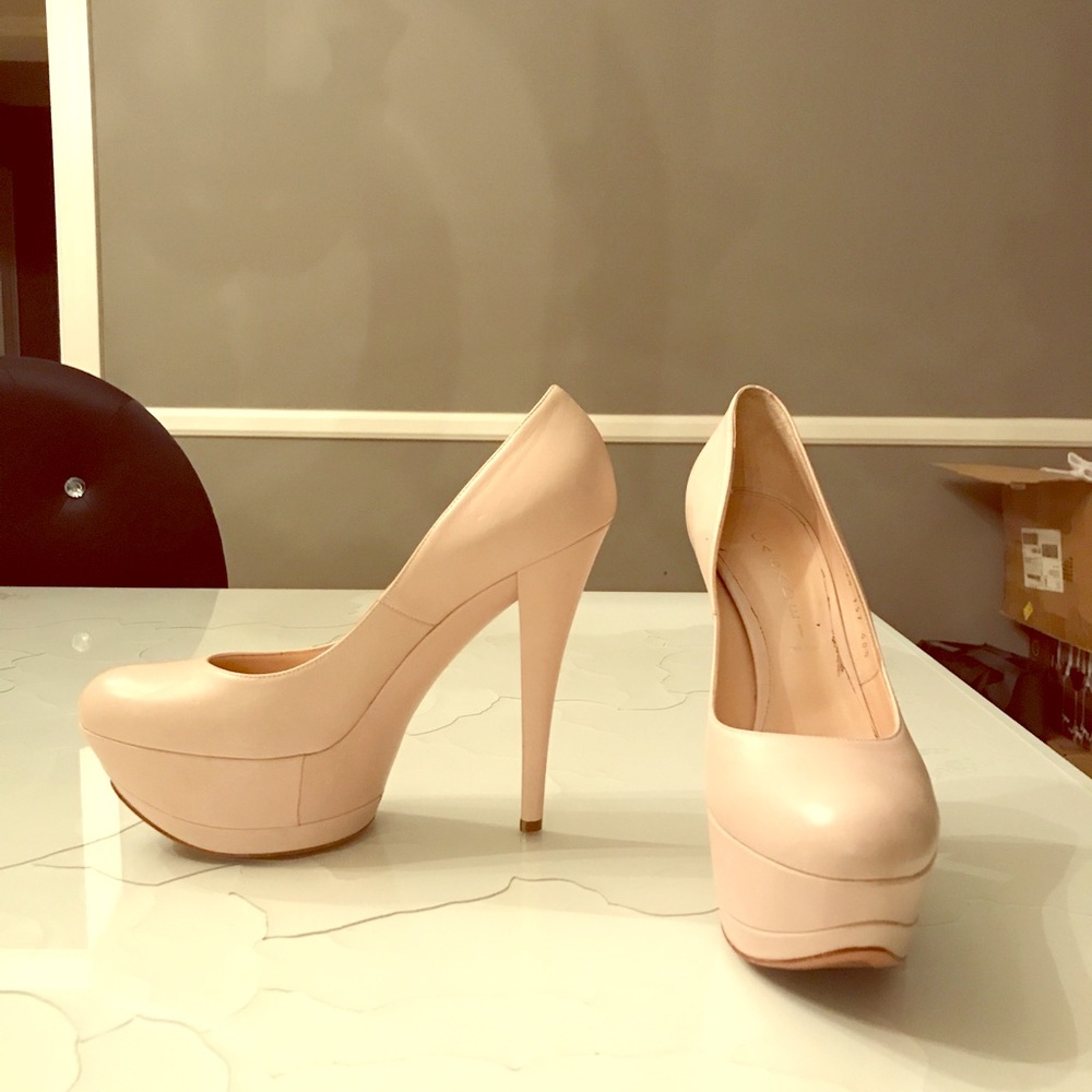 Casadei cream/off-white High heels